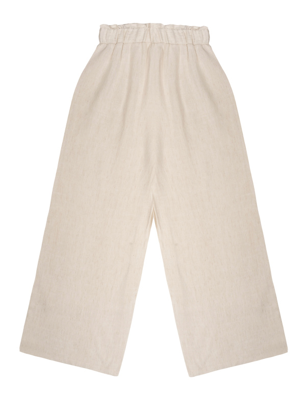 картинка ЧЗ Брюки для девочки, 8-12 лет, 65% вискоза 35% лен, BONITO KIDS/OP1957(ЧЗ)/уп.5шт./меш.200шт. от BonitoKids