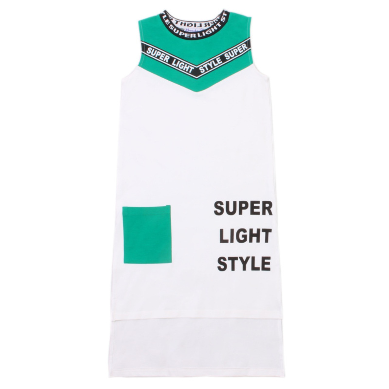 картинка БГ_ЧЗ Платье для девочки, 8-12 лет 100% х/б, BONITO KIDS/OP1400(ЧЗ)/уп.5шт./меш.350шт. от BonitoKids