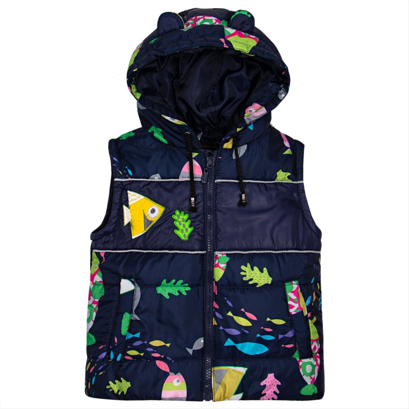 картинка КГ_ОТ Жилет для детей 1-4 лет 100% полиэстер BONITO KIDS/OP037Ж/уп.4шт./меш.128шт. от BonitoKids