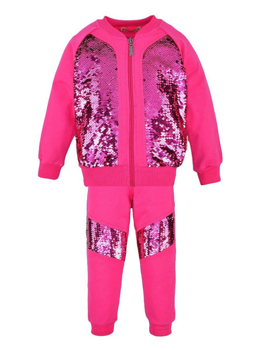 картинка ЧЗ Комплект для девочки (джемпер, брюки) 2-5 лет 92% х/б 8% лайкра BONITO KIDS/BK1223KP(ЧЗ)/уп.4шт./меш.160шт. от BonitoKids