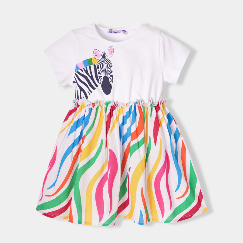 картинка ЧЗ Платье для девочки 2-6 лет BONITO KIDS/OP1188(04-24)(ЧЗ)/уп.5шт./меш.600шт. от BonitoKids