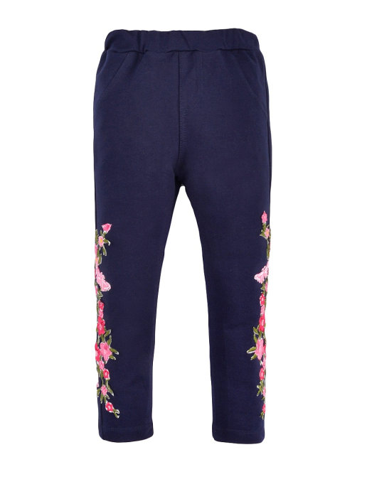 картинка ЧЗ Лосины для девочки 3-7 лет 100% х/б BONITO KIDS/BK1143L(ЧЗ)/уп.5шт./меш.400шт. от BonitoKids
