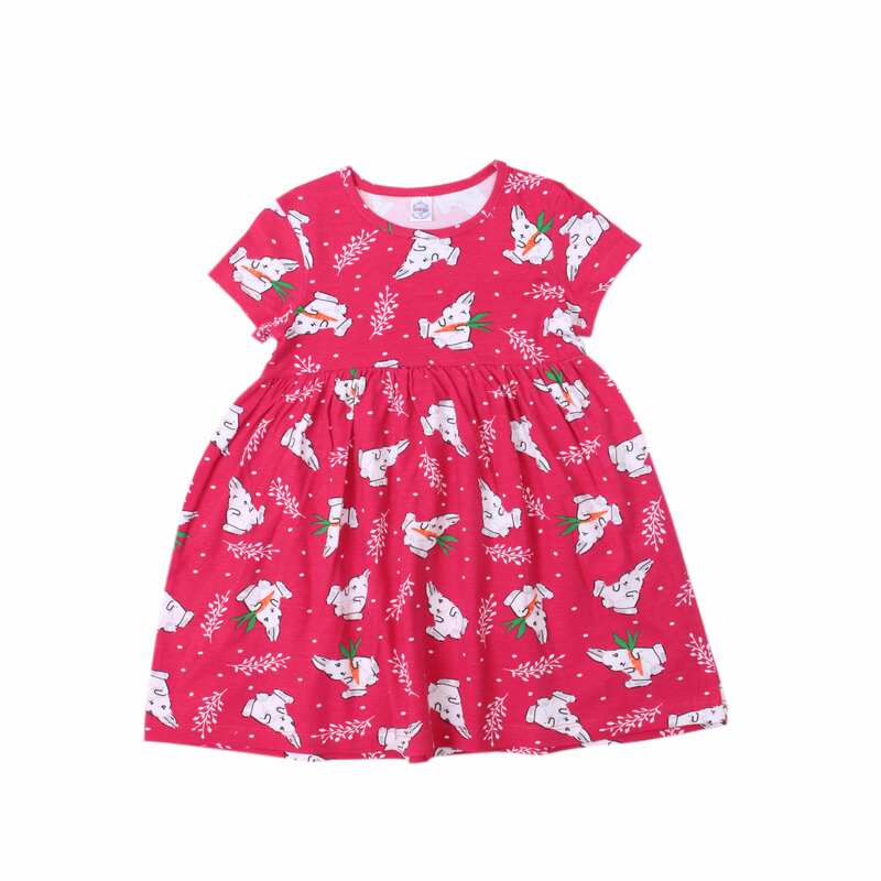 картинка БГ_ЧЗ Платье для девочки 3-7 лет 92% хлопок, 8% лайкра BONITO KIDS/SS6045(ЧЗ)/уп.5шт./меш.375шт. от BonitoKids