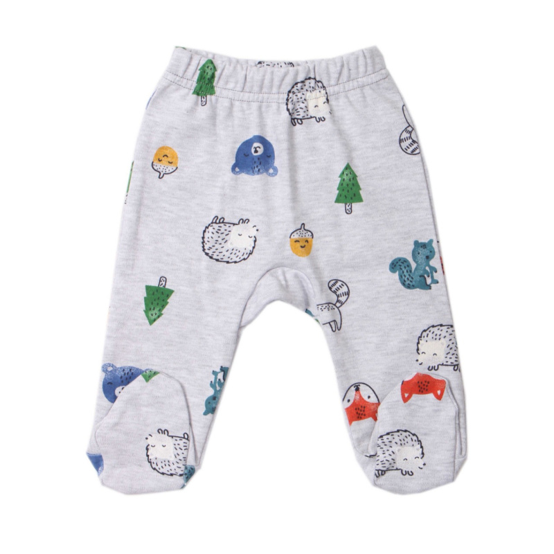 картинка ЧЗ Ползунки для детей 62-80 100% х/б BONITO KIDS/OP1287(ЧЗ)/уп.4шт./меш.640шт. от BonitoKids