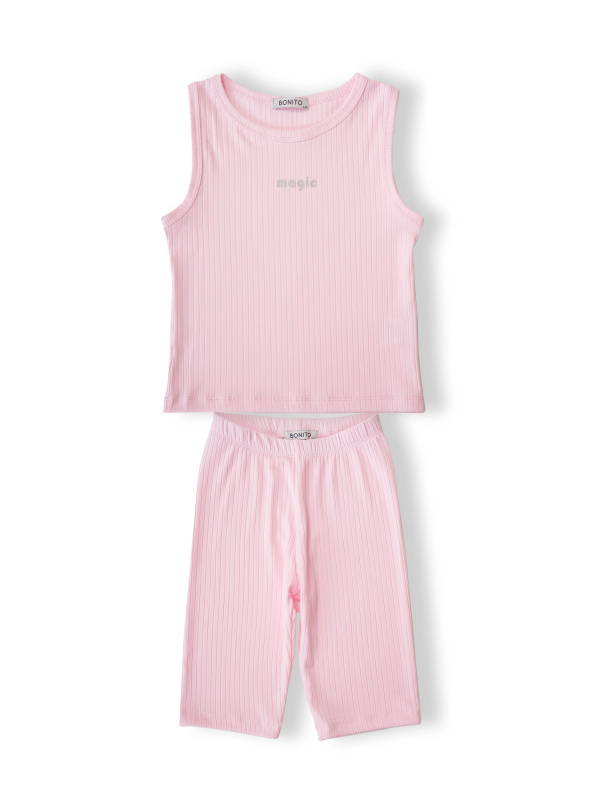 картинка БГ_ЧЗ Комплект для девочек (майка и бриджи) 8-12 лет 60% хлопок 40% полиэстер уп.5шт./SS6150(ЧЗ)/уп. 5шт./меш.330шт. от BonitoKids