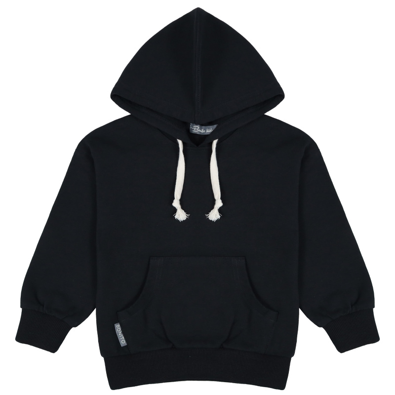 картинка БГ_ЧЗ Худи для мальчика 3-7 лет 100% хлопок BONITO KIDS/BK1751T(ЧЗ)/уп.5шт./меш.240шт. от BonitoKids