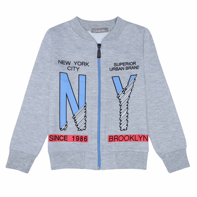 картинка КГ_ОТ Бомбер для мальчика 5-8 лет 100% хлопок BONITO KIDS /уп.4шт./меш.300шт. от BonitoKids