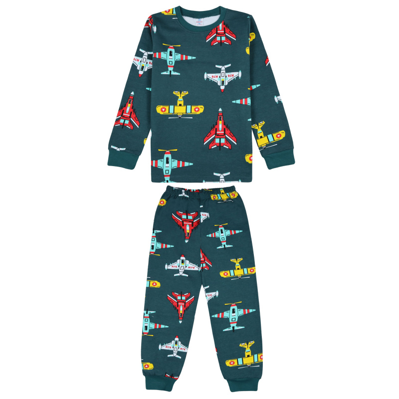 картинка БГ_ЧЗ Пижама для мальчика 7-10 лет 100% хлопок BONITO KIDS/BK0955PJM/уп.4шт./меш.144шт. от BonitoKids