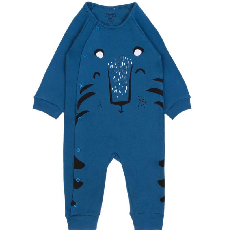 картинка ЧЗ Комбинезон для новорожденных 100% х/б 68-86 см BONITO KIDS/OP1495(ЧЗ)/уп.4шт./меш.360шт. от BonitoKids