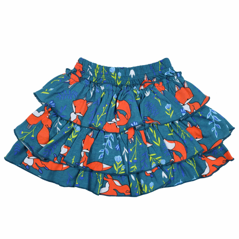 картинка БГ_ЧЗ Юбка для девочки 4-8 лет 100% хлопок BONITO KIDS/BK1661YU(ЧЗ)/уп.5шт./меш.500шт. от BonitoKids