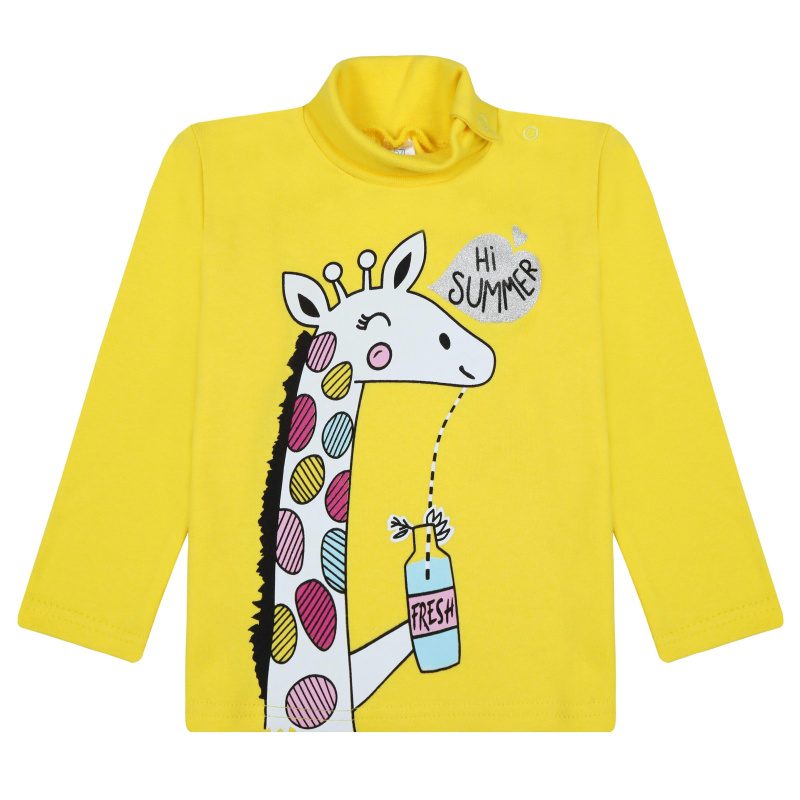 картинка КГ_БГ Водолазка для девочки 1-4 лет 100% хлопок BONITO KIDS/BK0007D(06-23)/уп.4шт./меш.500шт. от BonitoKids