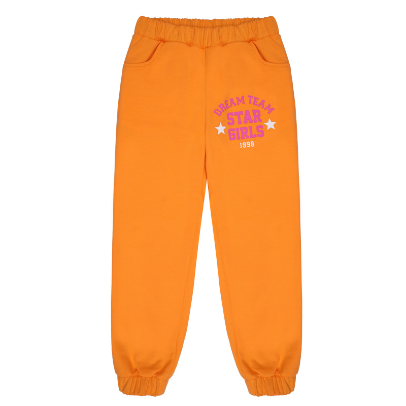 картинка КГ_ОТ Брюки для девочек 8-12 лет, 100% хлопок, BONITO KIDS/BK5153B/уп.5шт./меш.200шт./BK5153B от BonitoKids