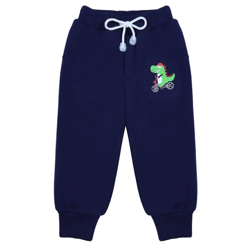 картинка БГ_ЧЗ Штаны для мальчика 1,5-4 лет, 100% хлопок, BONITO KIDS/BK1362B(05-23)(ЧЗ)/уп.4шт./меш.192шт. от BonitoKids