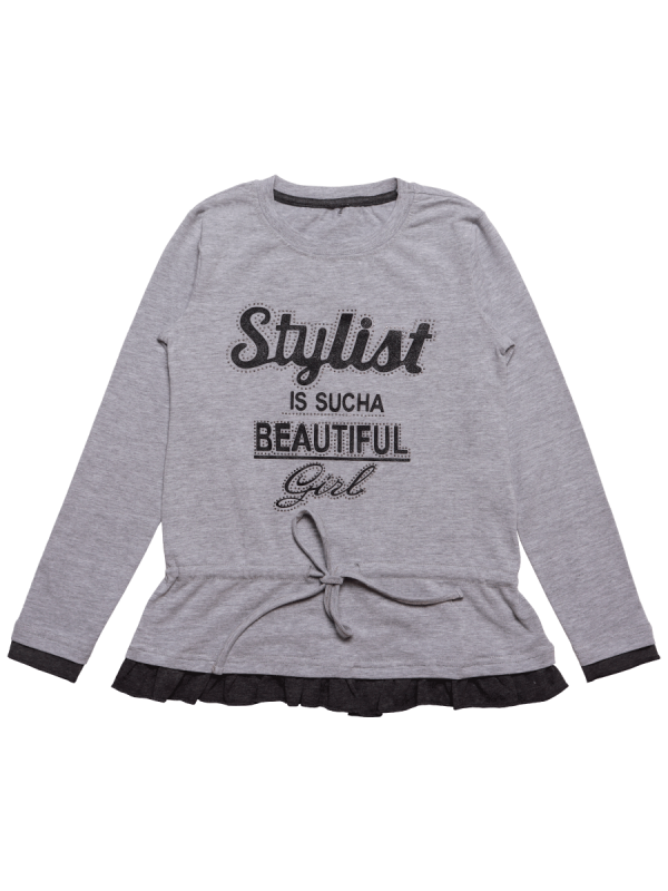 картинка ЧЗ Кофта  для девочки 5-8 лет. BONITO KIDS/OP367(ЧЗ)/уп.4шт./меш.352шт. от BonitoKids