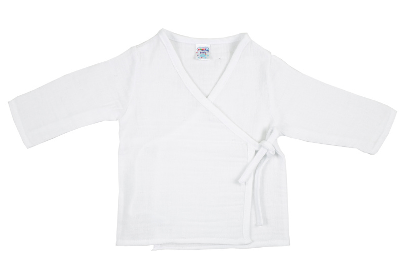 картинка Распашонка для новорожденного 56-62 см 100% х/б BONITO KIDS/OP1316/уп.6шт./меш.720шт. от BonitoKids