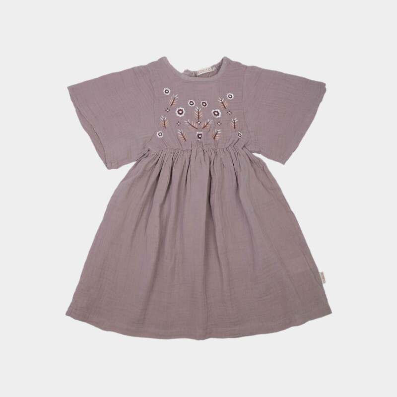 картинка ЧЗ Платье для девочки 2-5 лет 100% хлопок BONITO KIDS/OP1812(ЧЗ)/уп.4шт./меш.336шт. от BonitoKids