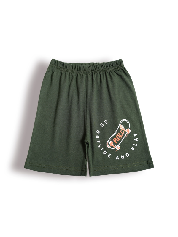 картинка БГ_ЧЗ Шорты для мальчика 5-8 лет 100% хлопок BONITO KIDS/BK0102M(ЧЗ)/уп.4шт./меш.800шт. от BonitoKids