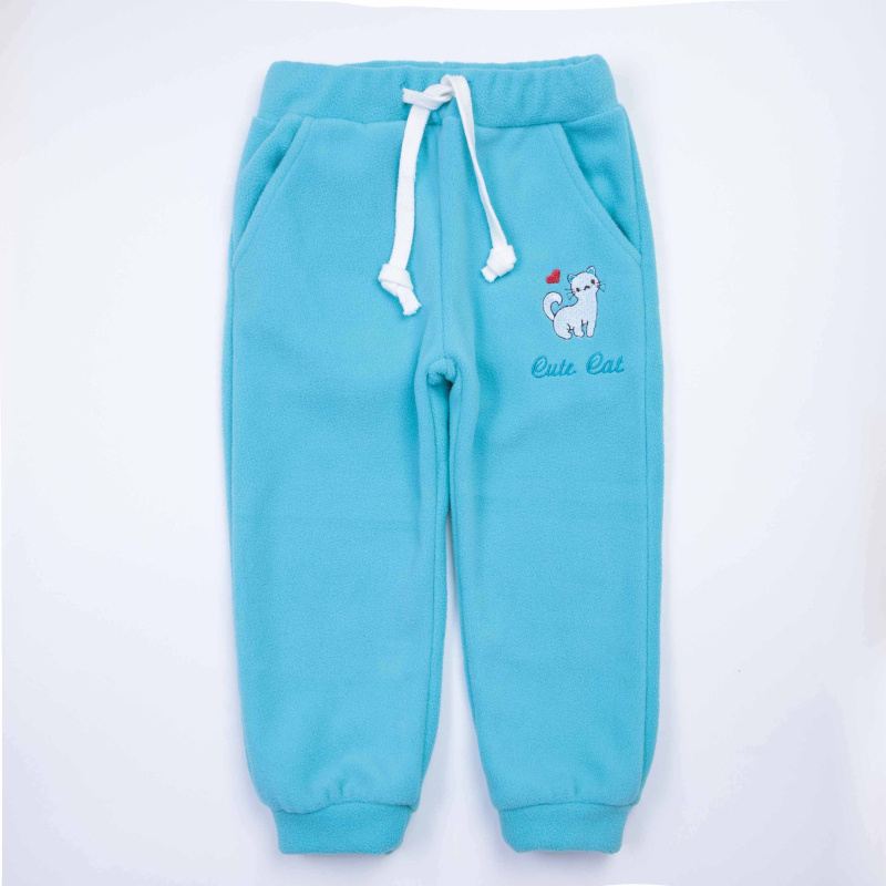 картинка ЧЗ Брюки для девочки, 2-5 лет, 100% полиэстер, BONITO KIDS/OP1885(ЧЗ)/уп.4шт./меш.112шт. от BonitoKids