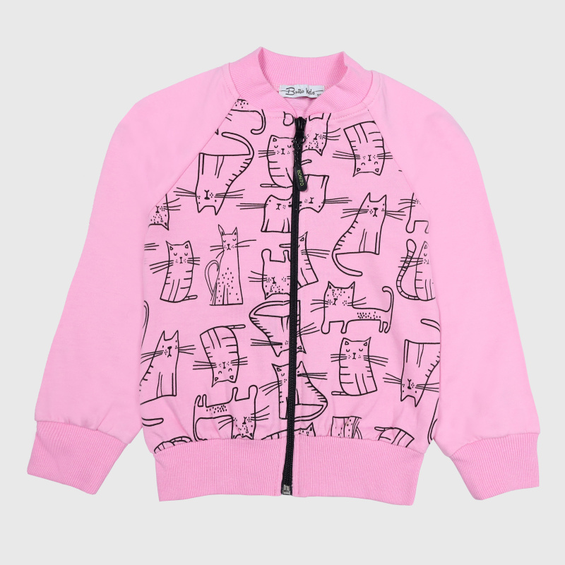 картинка КГ Бомбер для девочки 3-7 лет 100% хлопок BONITO KIDS/BK1796B(07-24)/уп.5шт./меш.300шт. от BonitoKids