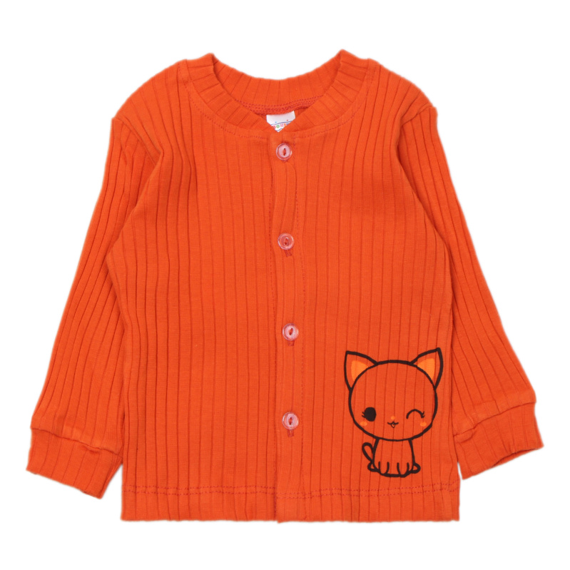 картинка ЧЗ Кофта для детей 68-92 см кашкорсе BONITO KIDSD/OP1352(ЧЗ)/уп.5шт./меш.550шт. от BonitoKids