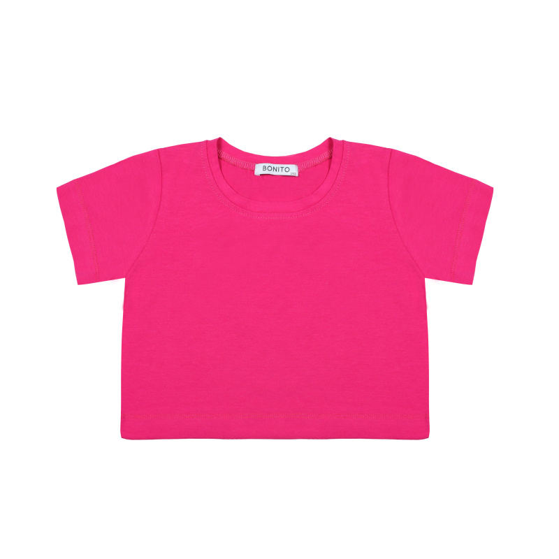 картинка БГ Футболка для девочек 8-12 лет 92% х/б, 8% п/э BONITO KIDS/BK1802F/уп 5шт./меш.800шт. от BonitoKids