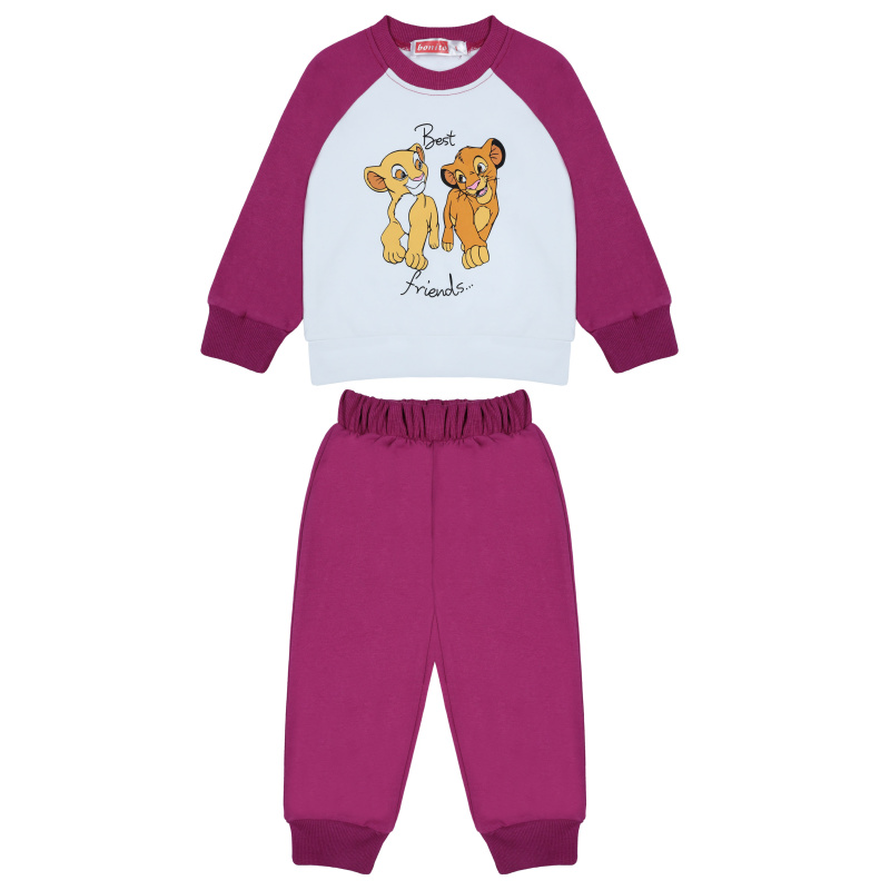 картинка КГЛ_БГ Комплект для детей (свитшот и штаны), 1-4 лет, 100% Хлопок, BONITO KIDS/BK5441KP(01-23)/уп.4шт./меш.200шт. от BonitoKids