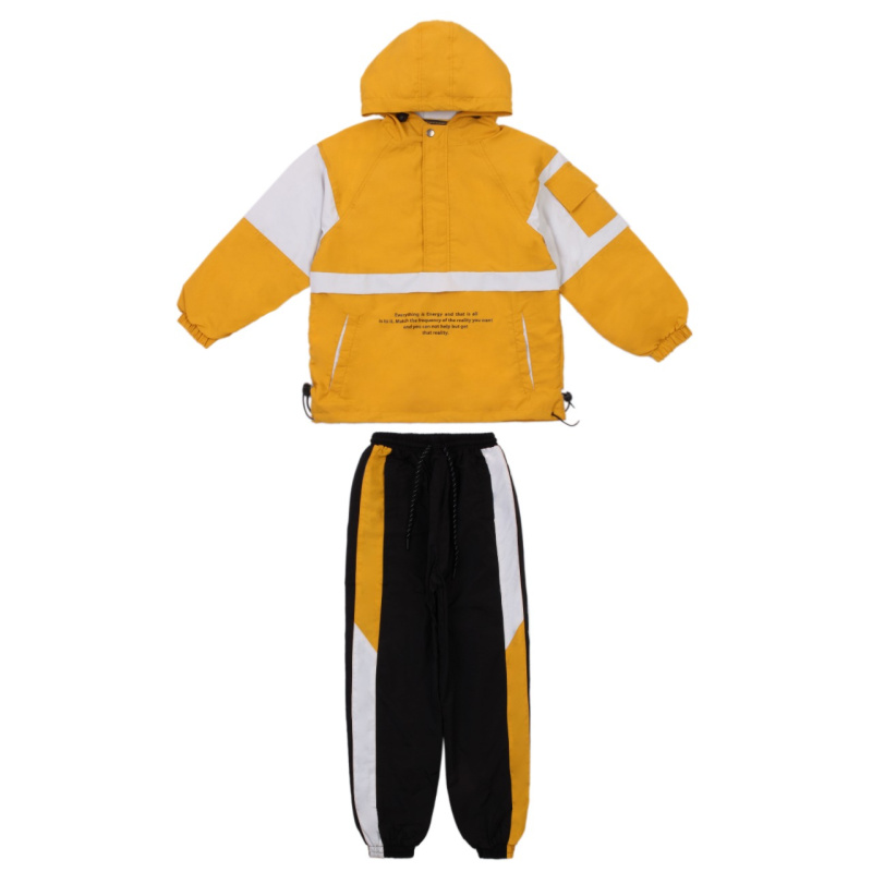 картинка БГ_ЧЗ Комплект для мальчика (толстовка, трико), 9-12 лет, 100% п/э,  BONITO KIDS/OP096(ЧЗ)/уп.4шт./меш.92шт. от BonitoKids