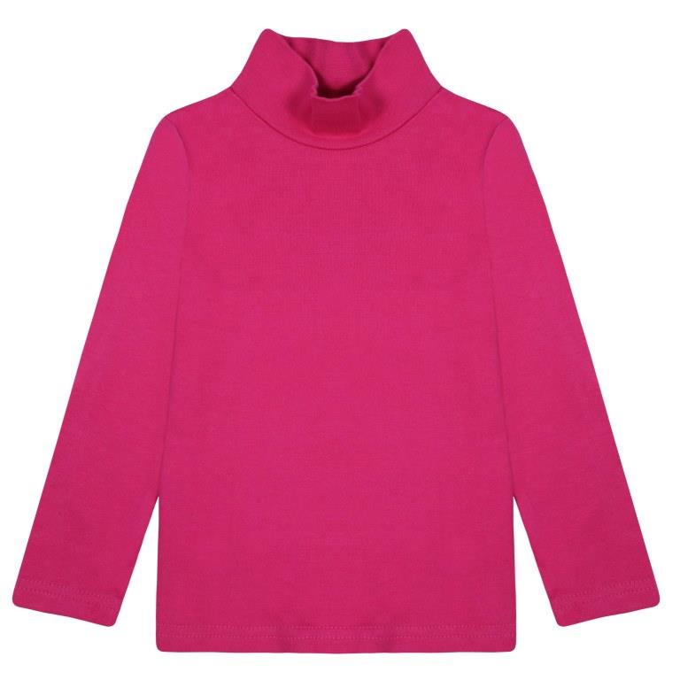 картинка БГ_ЧЗ Водолазка для девочки 3-7 лет 100% хлопок BONITO KIDS/BK1793V(ЧЗ)/уп.5шт./меш.400шт. от BonitoKids