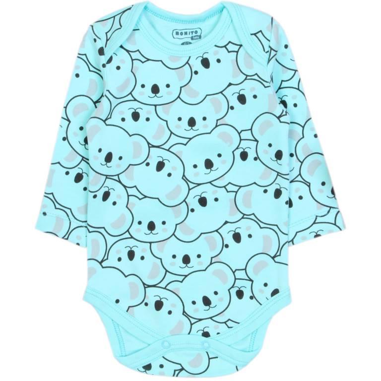 картинка БГ Боди для детей 62-86 100% х/б BONITO KIDS/OP1729/уп.5шт./меш.550шт. от BonitoKids