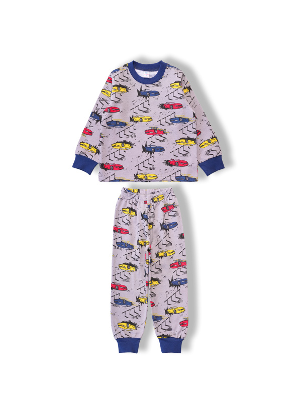 картинка БГ_ЧЗ Пижама для мальчика 3-7 лет 100% хлопок BONITO KIDS/SS6128(08-24)(ЧЗ)/уп.5шт./меш.200шт. от BonitoKids