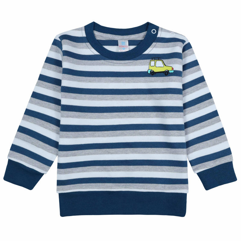 картинка БГ_ЧЗ Джемпер для мальчика 2-5 лет BONITO KIDS/BK0782DJ(05-24)(ЧЗ)/уп.4шт./меш.440шт. от BonitoKids