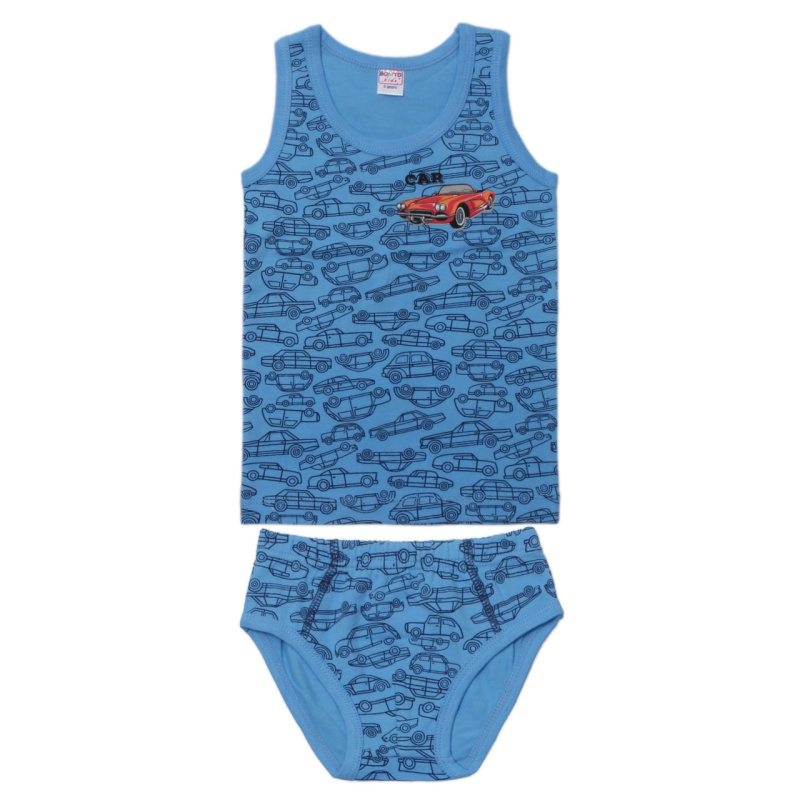 картинка Комплект для мальчика (майка, трусы) 3-7 лет BONITO KIDS/BK1678MT/уп.5шт./меш.600шт. от BonitoKids