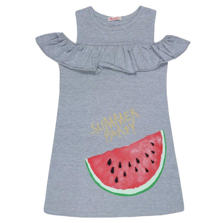 картинка БГ_ЧЗ Платье для девочки 8-12 лет 95% хлопок 5% лайкра BONITO KIDS/BK1176P(11-24)(ЧЗ)/уп.5шт./меш.300шт. от BonitoKids