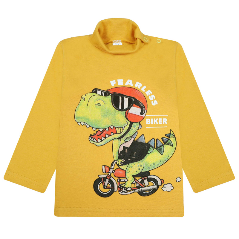 картинка БГ_ЧЗ Водолазка для мальчика 1,5-4 лет 100% хлопок BONITO KIDS/BK0007M(11-25)(ЧЗ)/уп.4шт./меш.500шт. от BonitoKids