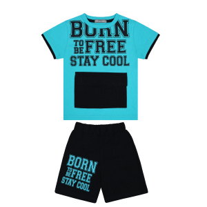картинка Комплект для мальчика (футболка и шорты) 3-7 лет BONITO KIDS /уп.5шт./меш.275шт. от BonitoKids