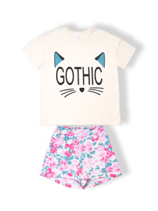 картинка БГ Пижама для девочки 8-12 лет 92% хлопок 8% лайкра BONITO KIDS/SS6099/уп.5шт./меш.330шт. от BonitoKids