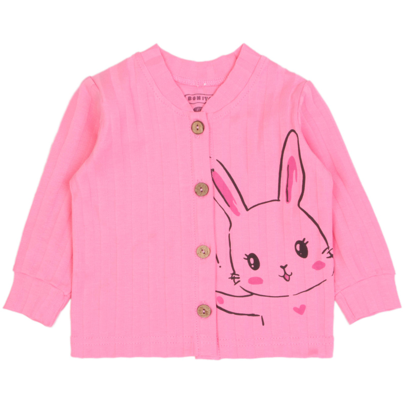 картинка ЧЗ Кофта для девочек 62-86 см,  BONITO KIDSD/OP1722/уп.5шт./меш.600шт. от BonitoKids