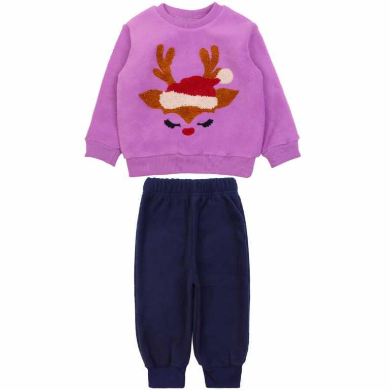 картинка БГ_ЧЗ Комплект для детей (толстовка, брюки), 2-5 лет, 100% п/э, BONITO KIDS/OP1489(ЧЗ)/уп.4шт./меш.96шт. от BonitoKids