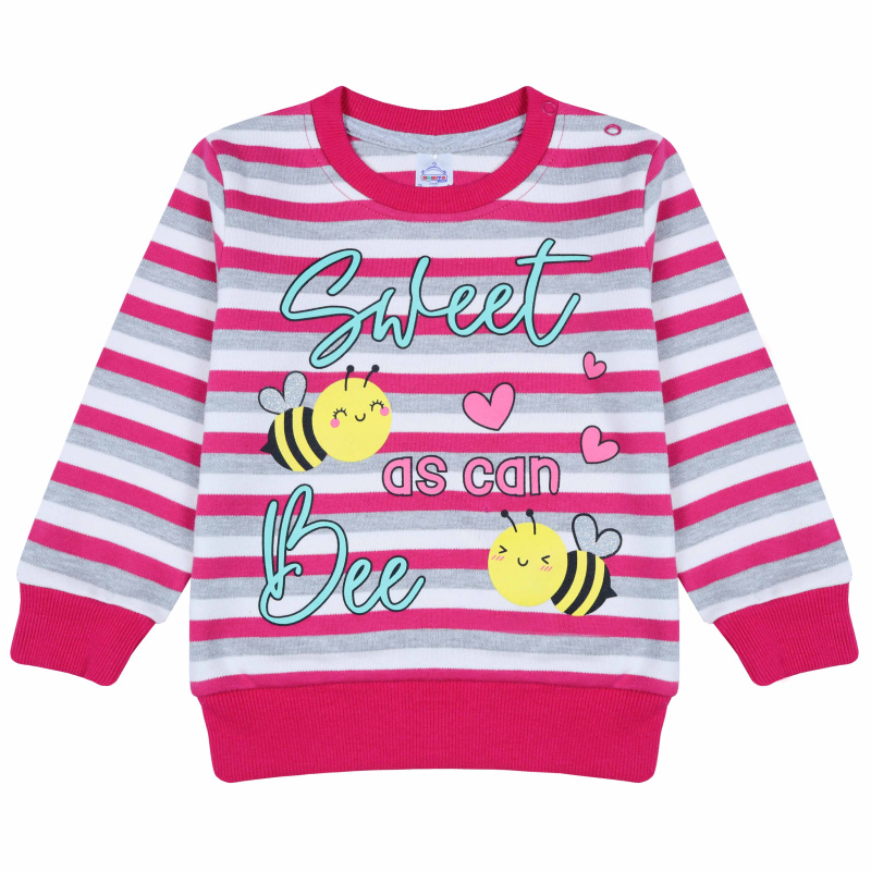 картинка БГ_ЧЗ Джемпер для девочки 2-5 лет, 100% х/б BONITO KIDS /BK0882DJ(10-22)(ЧЗ)/уп.4шт./меш.440шт. от BonitoKids