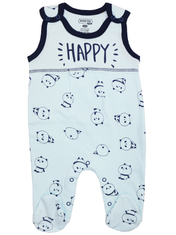 картинка ЧЗ Полукомбинезон, 62-80,100% х/б, BONITO KIDS/OP371(ЧЗ)/уп.4 шт./меш.480 шт. от BonitoKids