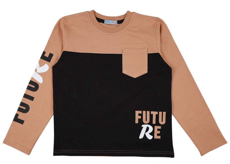 картинка КГ_ОТ Кофта  для мальчика 8-12 лет. 100% х/б BONITO KIDS/BK1513K/уп5шт./меш.300шт. от BonitoKids