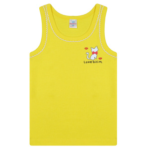 картинка БГ Майка для девочки 2-6 лет 100% хлопок BONITO KIDS/BK0536D(01-23)/уп.5шт./меш.900шт. от BonitoKids