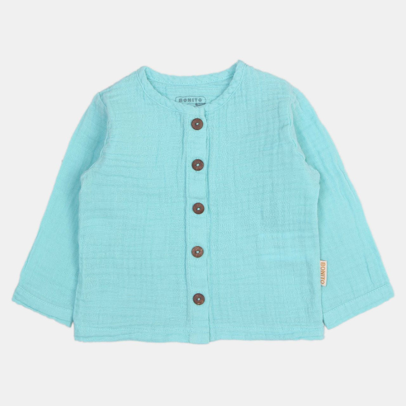 картинка ЧЗ Кофта для детей  68-86 см 100% хлопок DIAS KIDS/OP1805(ЧЗ)/уп.4шт./меш.480шт. от BonitoKids