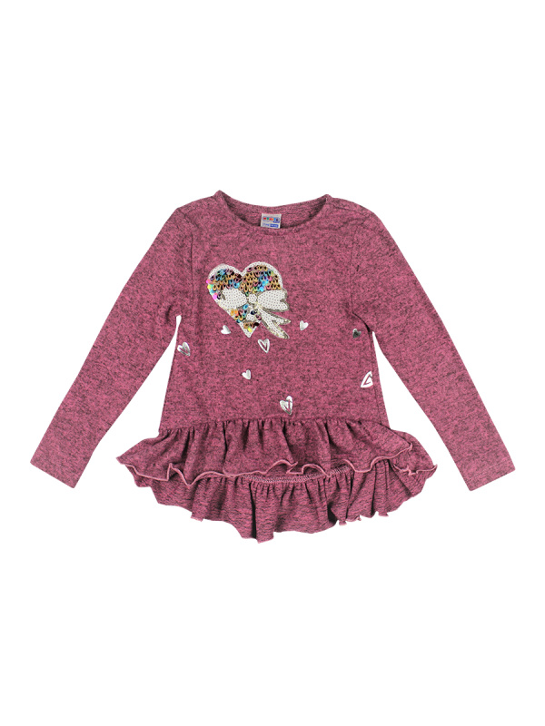 картинка КГ_ОТ Кофта для девочки 3-7 лет, 100% п/э, BONITO KIDS/OP239П/уп.5шт./меш.305шт. от BonitoKids