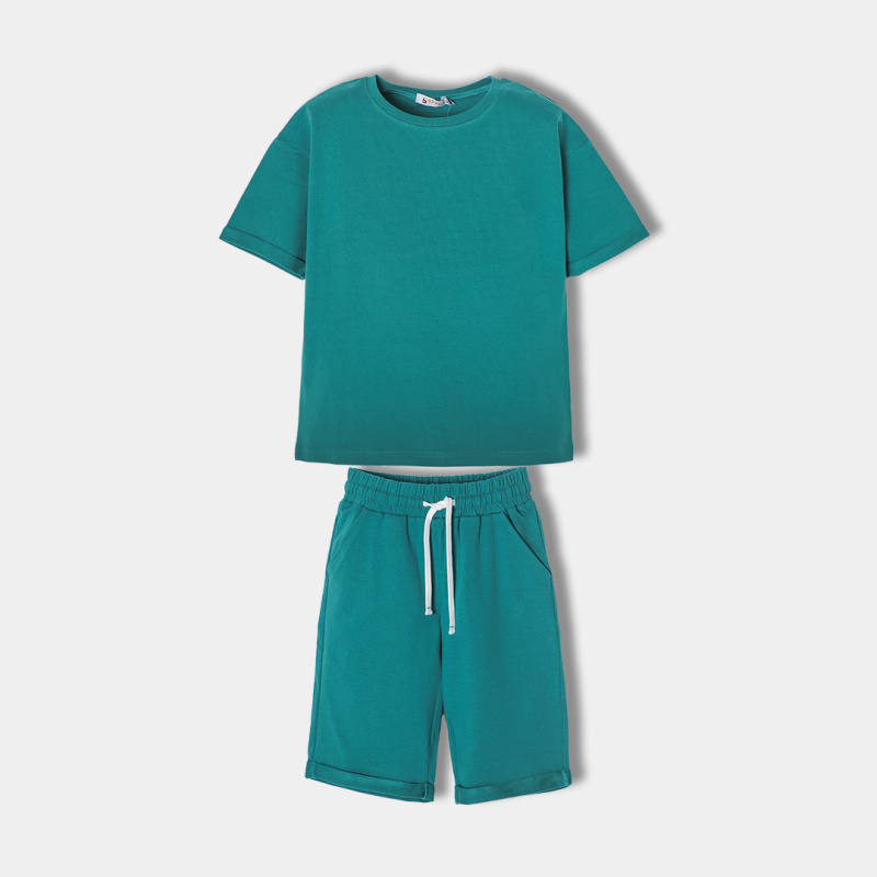 картинка Комплект для мальчика (футболка и шорты) 8-12 лет BONITO KIDS/OP1848(01-24)/уп.5шт./меш.125шт. от BonitoKids