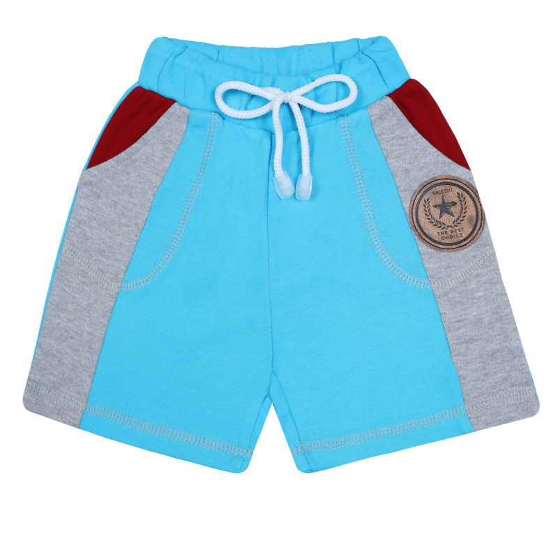 картинка БГ_ЧЗ Шорты для мальчика 2-5 лет 100% хлопок BONITO KIDS/BK1426SH(01-23)(ЧЗ)/уп.4шт./меш.500шт. от BonitoKids