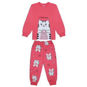 картинка БГ Пижама для девочки 3-7 лет 100% хлопок BONITO KIDS/BK1771PJ23-01/уп.5шт./меш.200шт. от BonitoKids