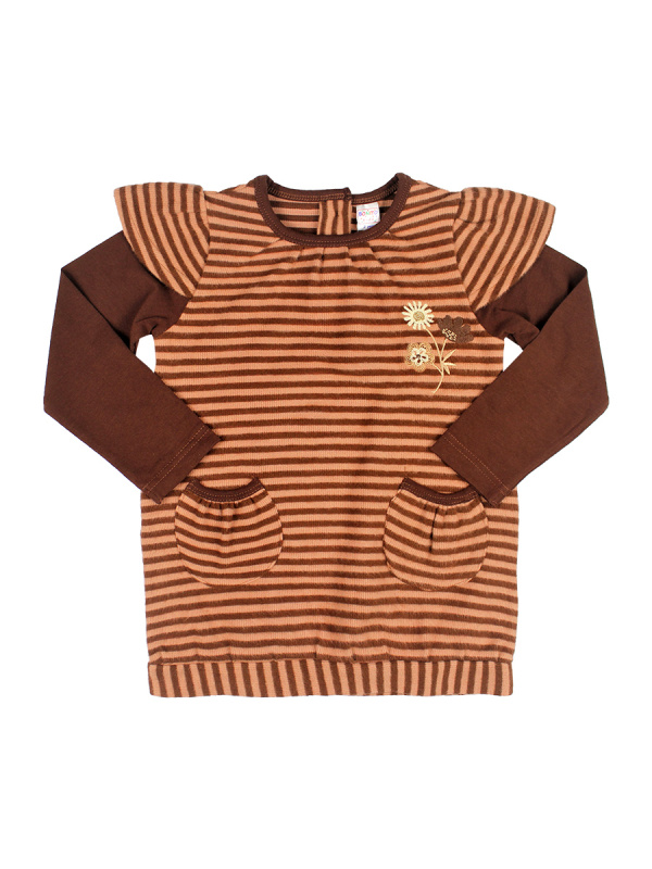 картинка КГ_ОТ Платье для девочки 2-5 лет 100% хлопок BONITO KIDS/OP272T/уп.4шт./меш.320шт. от BonitoKids