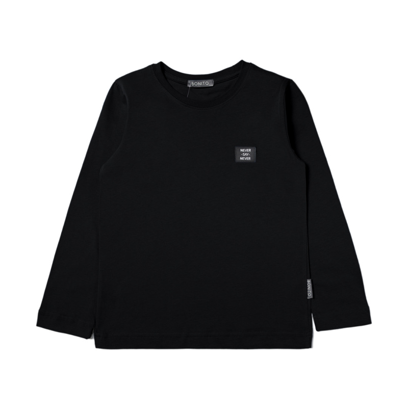 картинка БГ_ЧЗ Свитшот для мальчика 8-12 лет 100% хлопок BONITO KIDS/SS6096(01-24)(ЧЗ)/уп.5шт./меш.450шт. от BonitoKids