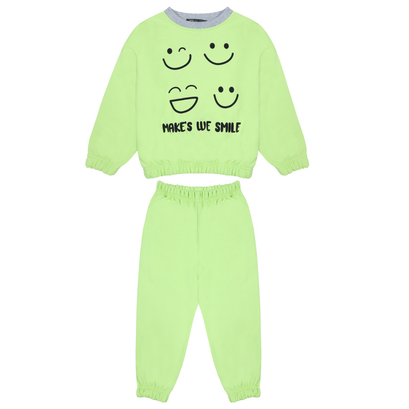 картинка КГ_БГ Комплект для детей (свитшот и штаны), 1-4 лет, 100% хлопок, BONITO KIDS/BK5442KP(01-23)/уп.4шт./меш.180шт. от BonitoKids